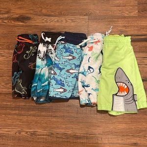 Boys size 4 & 4/5 swim trunks